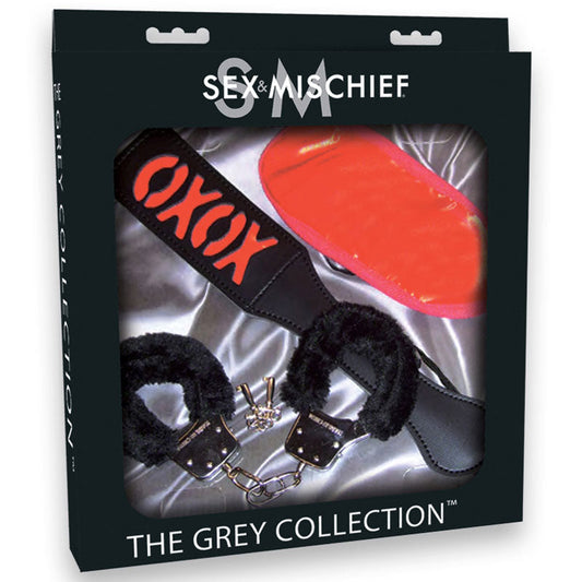 Sportsheets Sex & Mischief Sweet Punishment Set - Red Garter