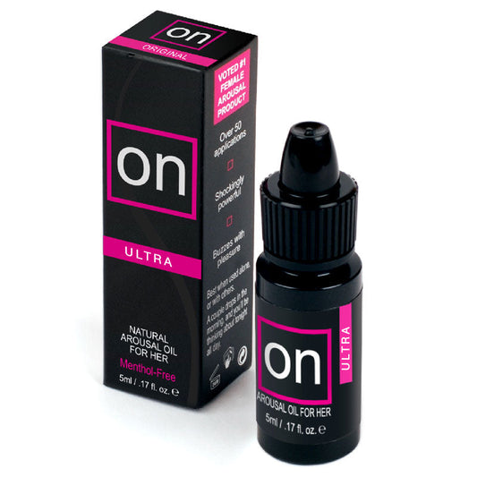 Sensuva ON Natural Arousal Oil Ultra 5 ml - Red Garter