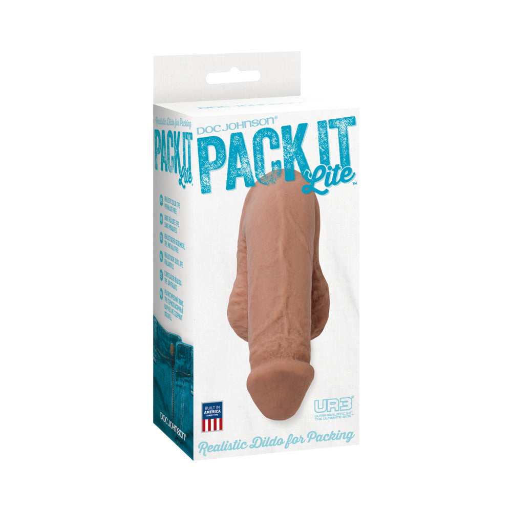 Pack It - Lite Brown - Red Garter