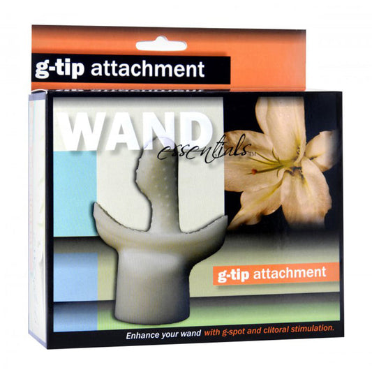 Wand Essentials G-Tip Attachment (White) - Red Garter