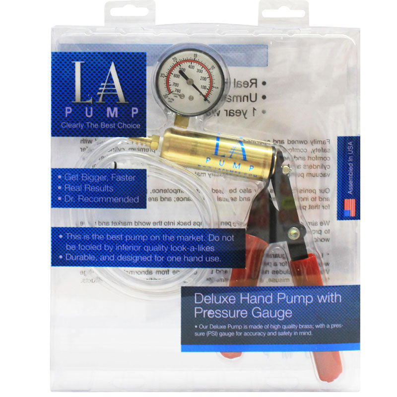 LA Pump Deluxe Pump - Red Garter