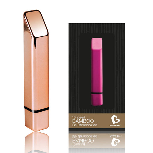 Bamboo Vibe Rose Gold - Red Garter
