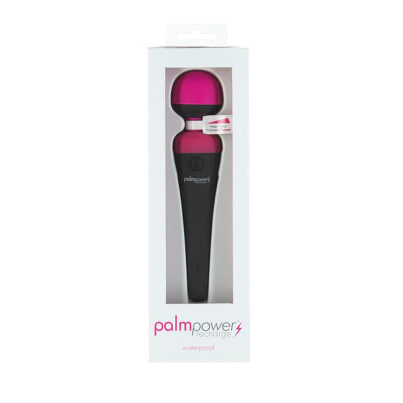Palm Power Massager Rechargeable Waterproof - Red Garter