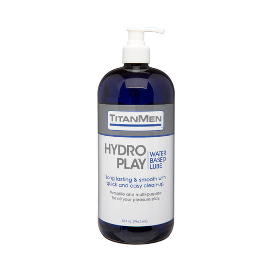 TitanMen - Hydro- Play Water Based Glide 32oz. - Red Garter