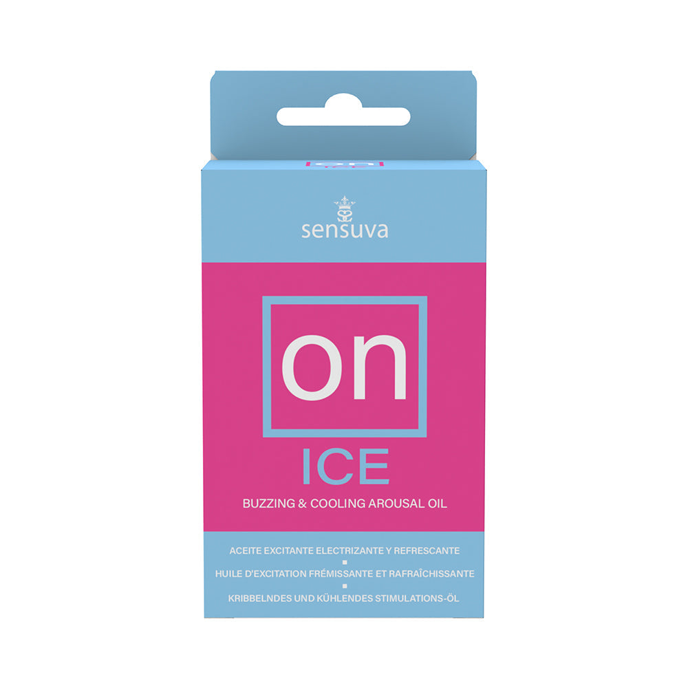 Sensuva ON Ice Arousal Oil 5 ml - Red Garter