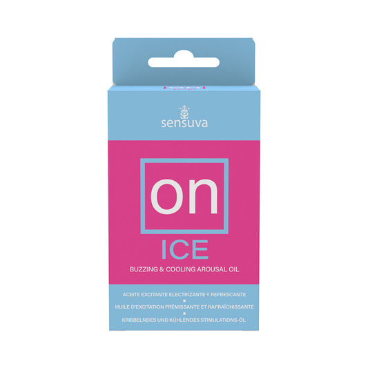 Sensuva ON Ice Arousal Oil 5 ml - Red Garter