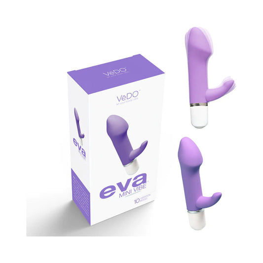 VeDO Eva Mini Vibe Orgasmic Orchid - Red Garter