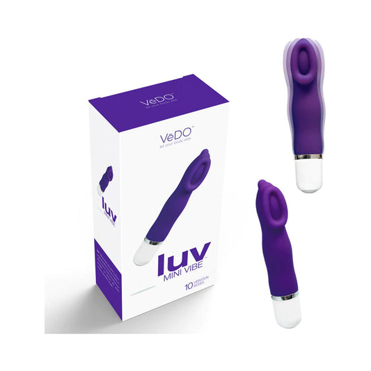 VeDO Luv Mini Vibe Into You Indigo - Red Garter