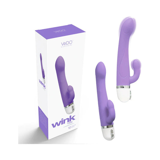 VeDO Wink Mini Vibe Orgasmic Orchid - Red Garter
