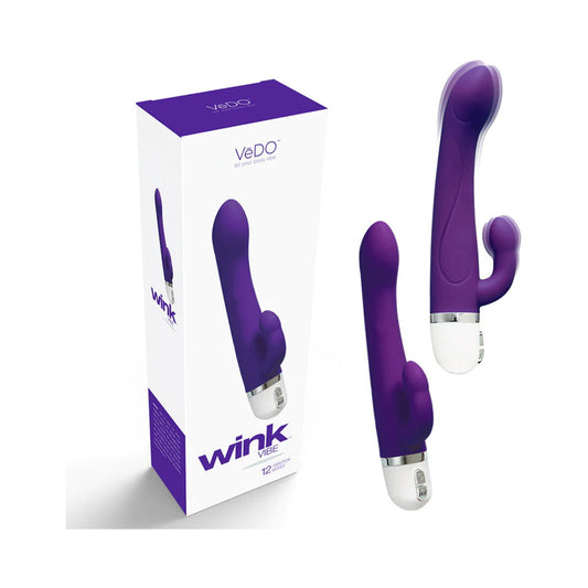 VeDO Wink Mini Vibe Into You Indigo - Red Garter