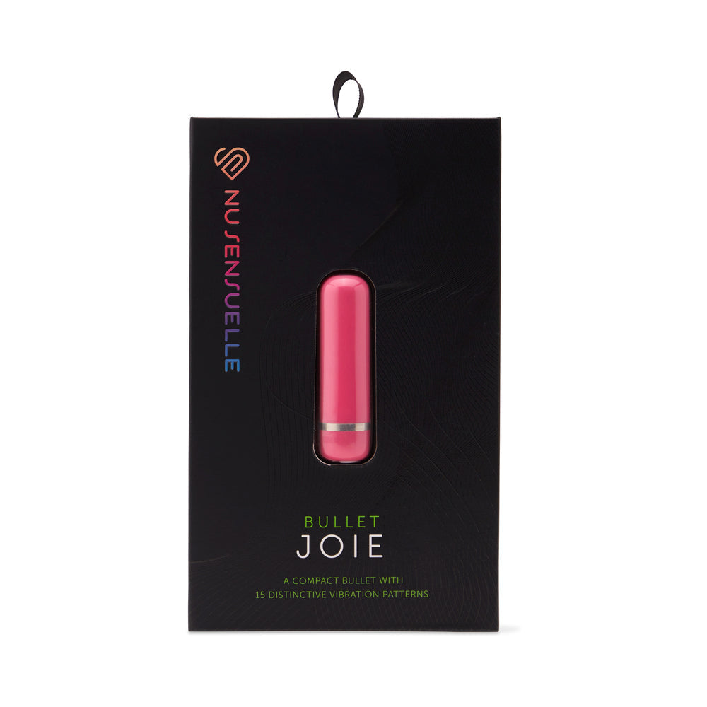 Nu Sensuelle Joie Bullet Pink - Red Garter