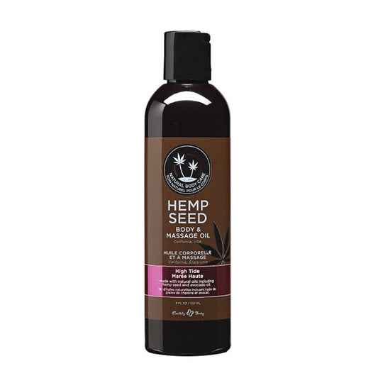Earthly Body Massage Oil High Tide 8oz. - Red Garter