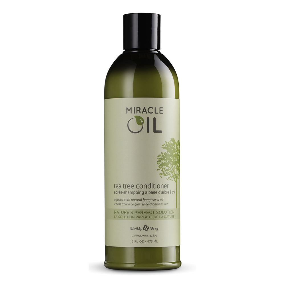 Earthly Body Miracle Oil Tea Tree Conditioner 16oz - Red Garter