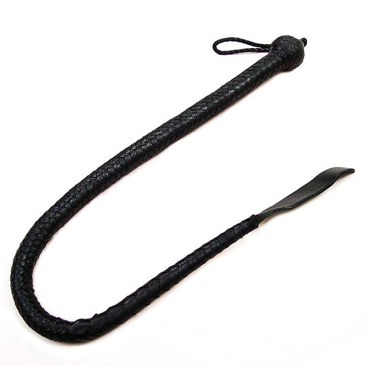 Rouge Devil Tail Whip Black - Red Garter