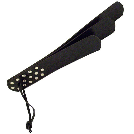 Rouge Three Straps Paddle Black - Red Garter