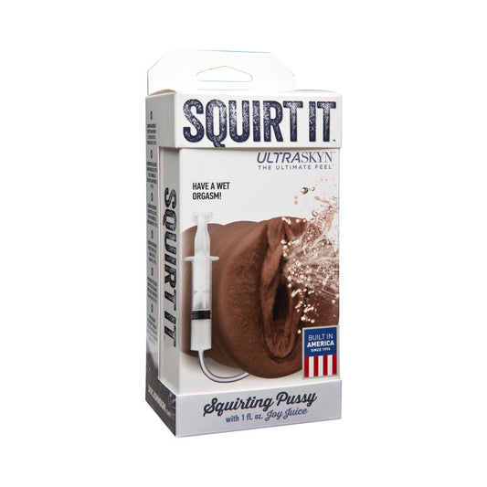Squirt It - Squirting Pussy Chocolate - Red Garter