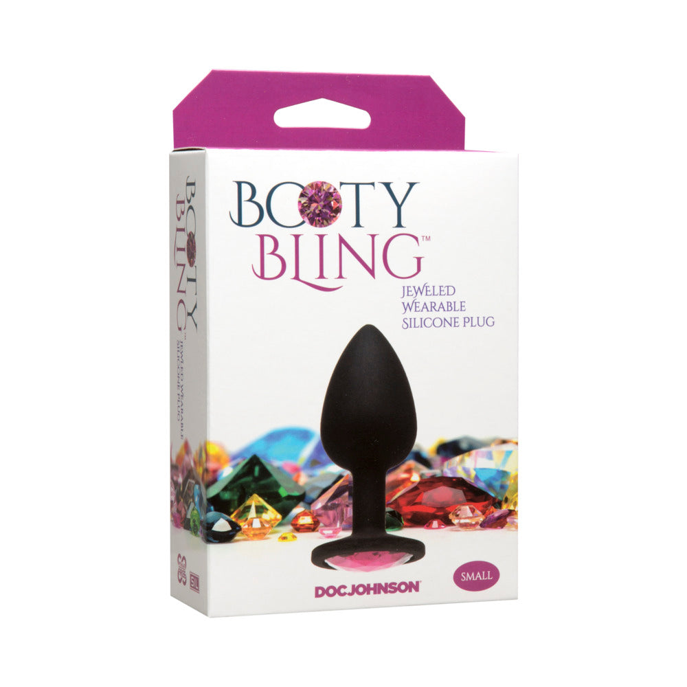 Booty Bling - Small Pink - Red Garter