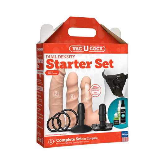 Vac-U-Lock Dual Density Starter Set Vanilla - Red Garter