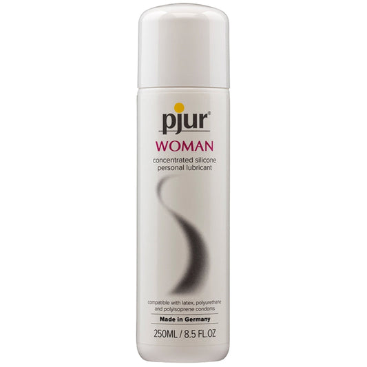 Pjur Woman Silicone Lubricant 250ml/8.5oz Bottle - Red Garter