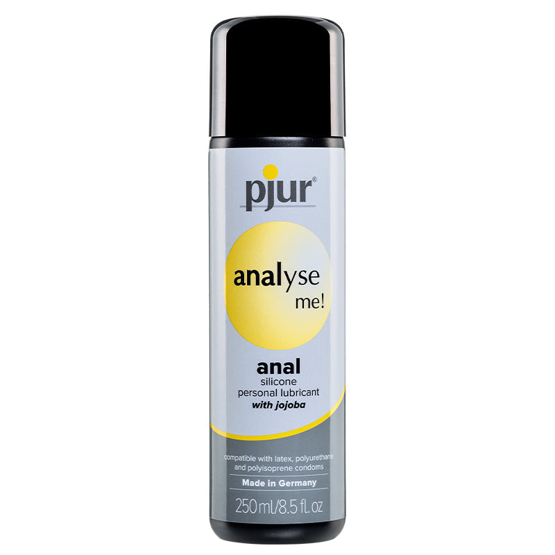 Pjur Analyse Me! Anal Silicone Lubricant 250ml/8.5oz Bottle - Red Garter