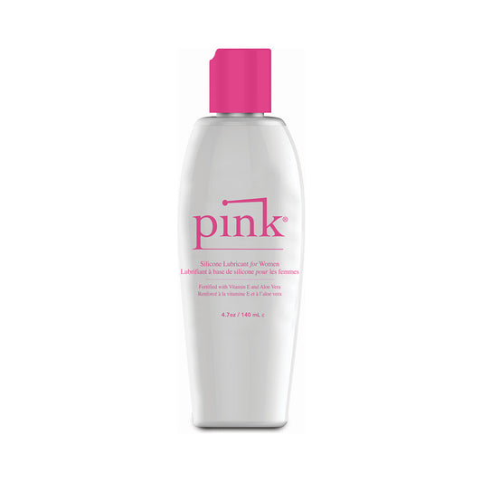 Pink Silicone Lubricant 4.7 oz. - Red Garter