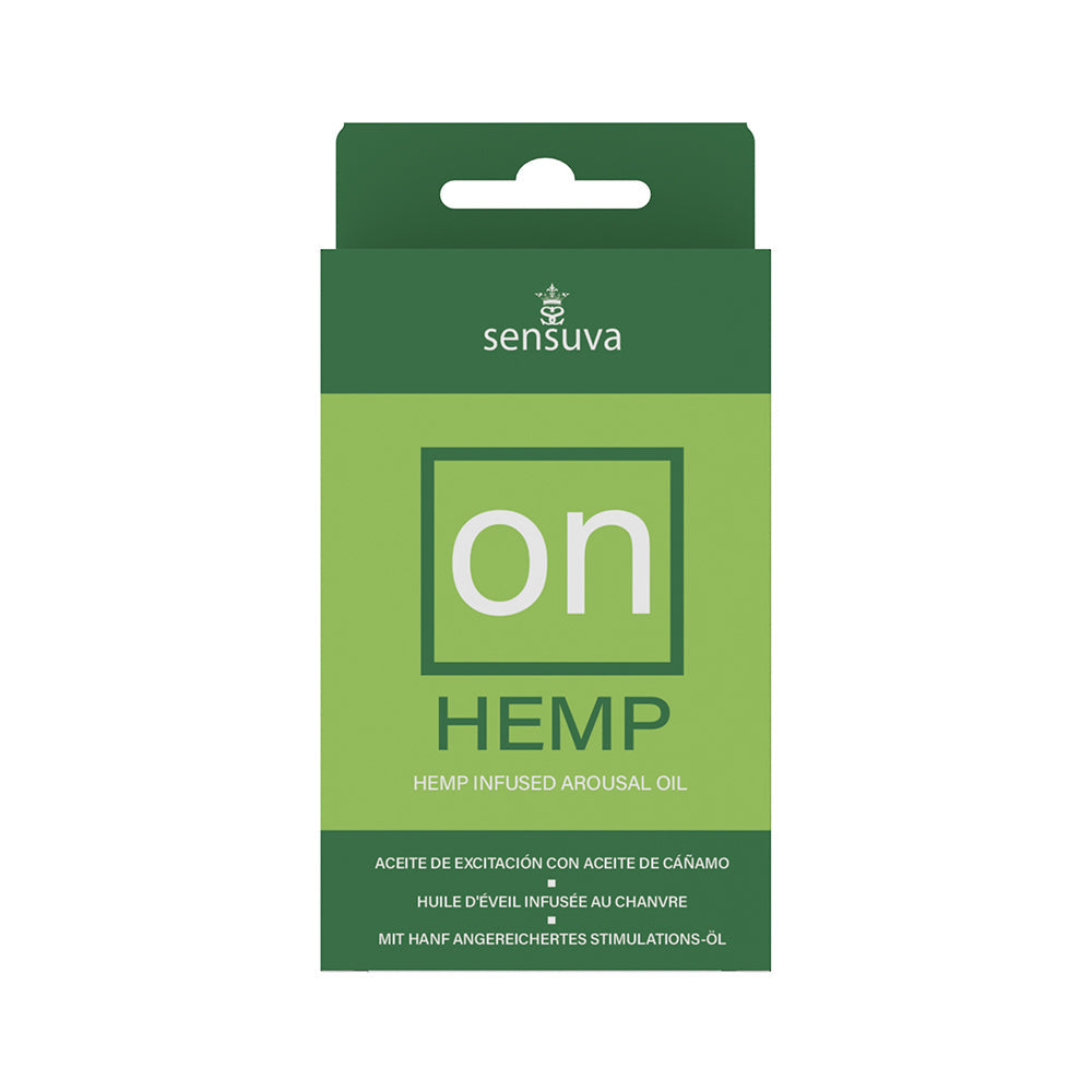 Sensuva ON Hemp-Infused Arousal Oil 5 ml - Red Garter