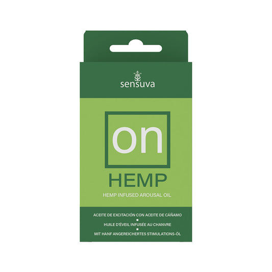 Sensuva ON Hemp-Infused Arousal Oil 5 ml - Red Garter