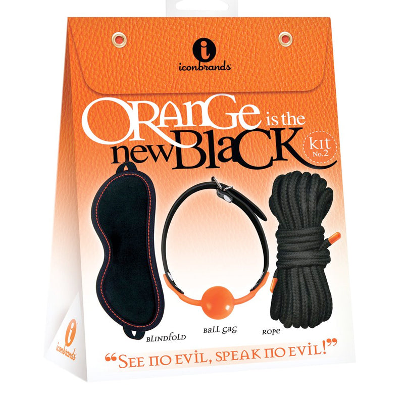 The 9''s, Orange Is The New Black, Kit #2 - See No Evil, Speak No Evil - Red Garter