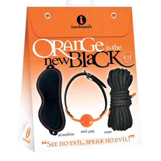 The 9''s, Orange Is The New Black, Kit #2 - See No Evil, Speak No Evil - Red Garter
