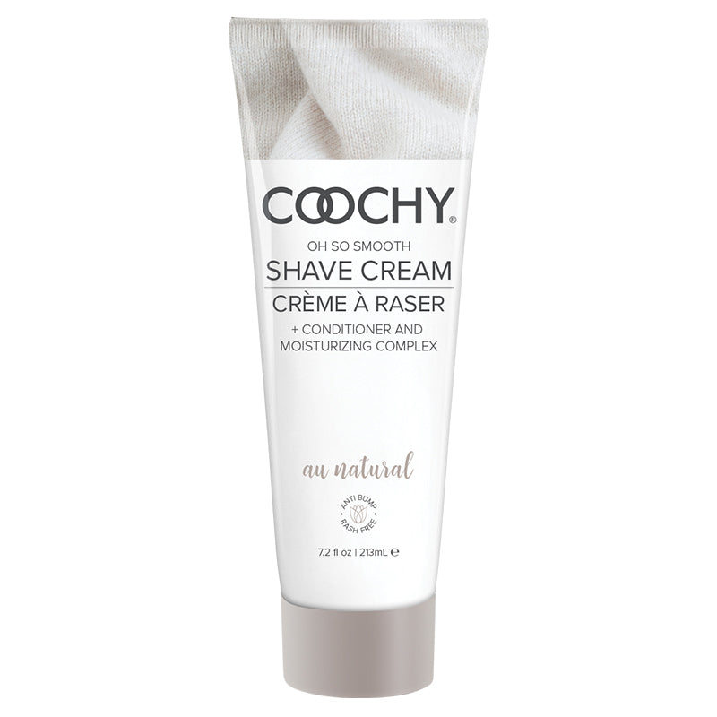 Coochy Shave Cream Au Natural 7.2 fl.oz - Red Garter