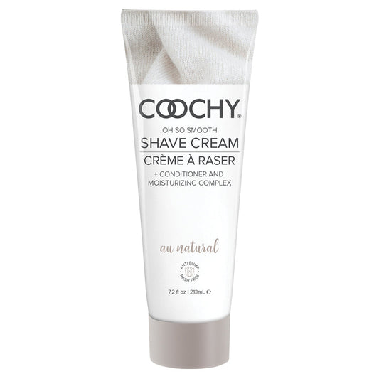 Coochy Shave Cream Au Natural 7.2 fl.oz - Red Garter