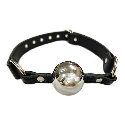Rouge Ball Gag with Stainless Steel Ball - Red Garter