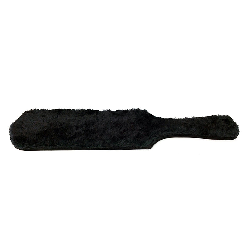 Rouge Paddle with Fur Black - Red Garter