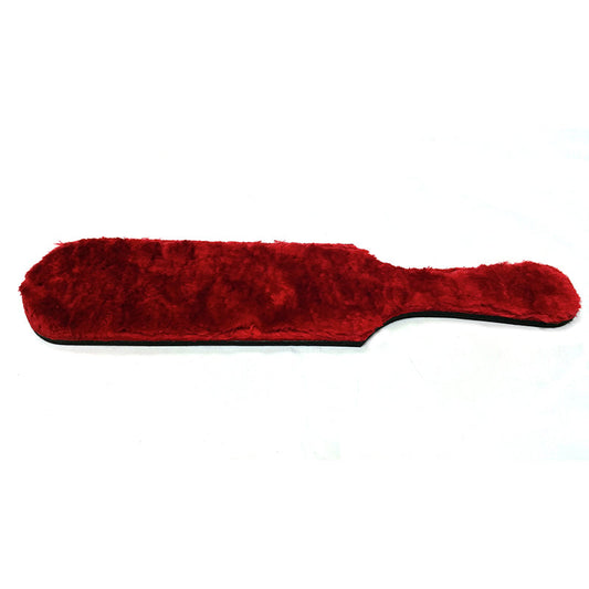 Rouge Paddle with Fur Red - Red Garter