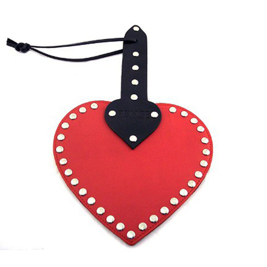 Rouge Heart Paddle Red - Red Garter