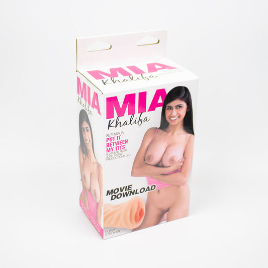 Mia Khalifa Pussy Stroker - Red Garter
