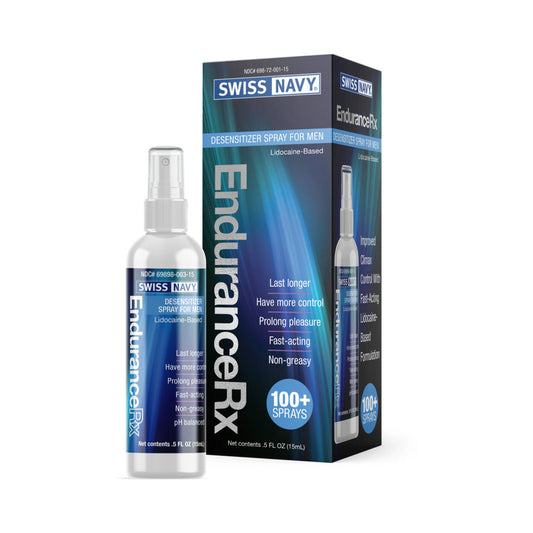 Swiss Navy EnduranceRx Desensitizer Spray 15 ml Boxed - Red Garter