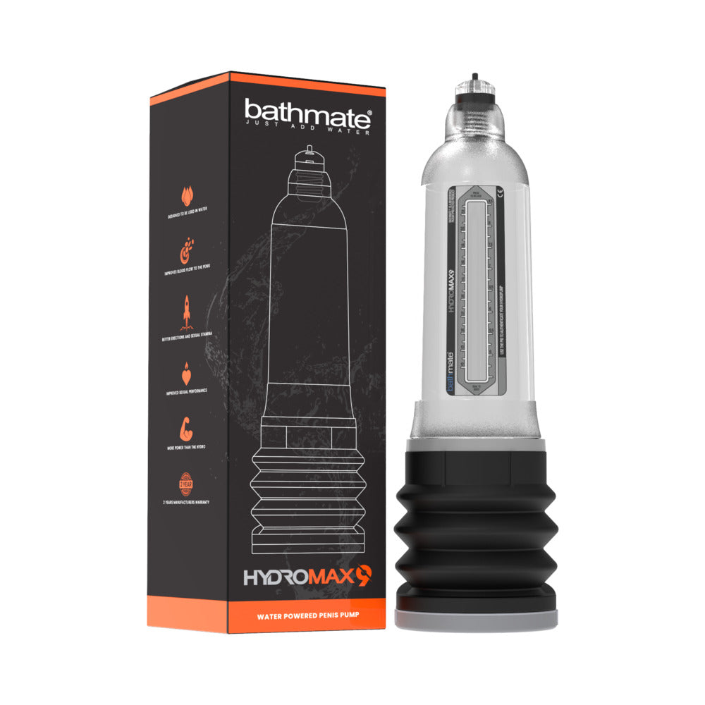 Bathmate Hydromax9 Clear - Red Garter