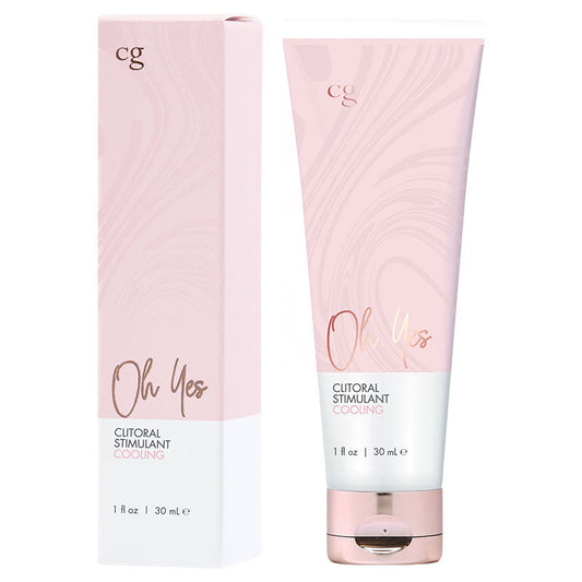 CG Oh Yes Clitoral Stimulant Cooling 1 oz. - Red Garter
