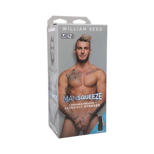 Man Squeeze - William Seed - ULTRASKYN Stroker - Ass Vanilla - Red Garter