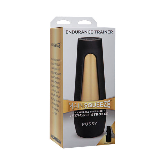Main Squeeze - Endurance Trainer - ULTRASKYN Stroker - Pussy Vanilla - Red Garter
