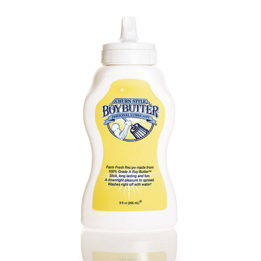 Boy Butter 9oz Squeeze - Red Garter