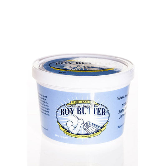 Boy Butter H2O 16oz Tub - Red Garter