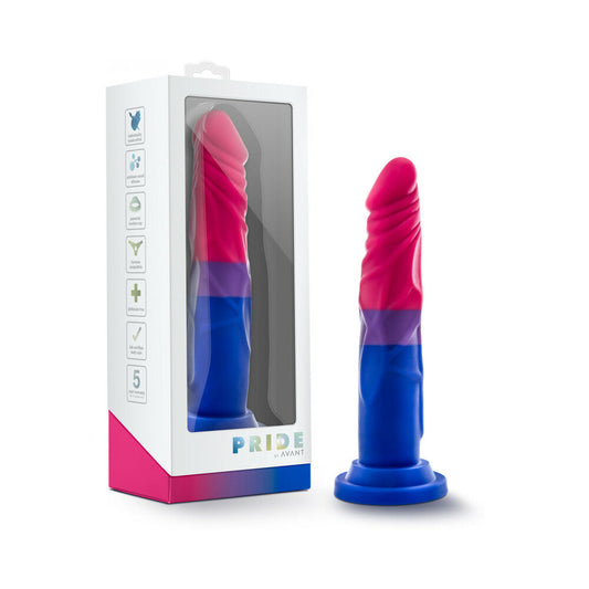 Avant Pride P8 Love 7.5 in. Silicone Dildo - Red Garter
