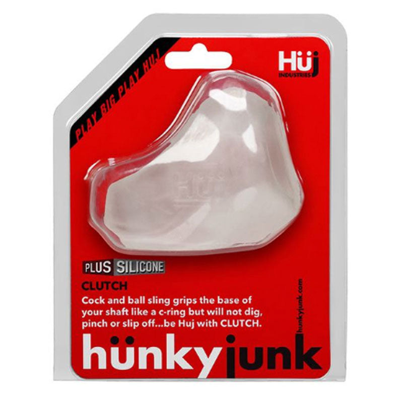 Hunkyjunk CLUTCH cock/ball sling ice - Red Garter