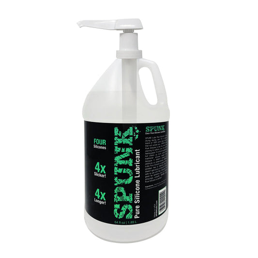 Spunk Lube Pure Silicone 64oz - Red Garter