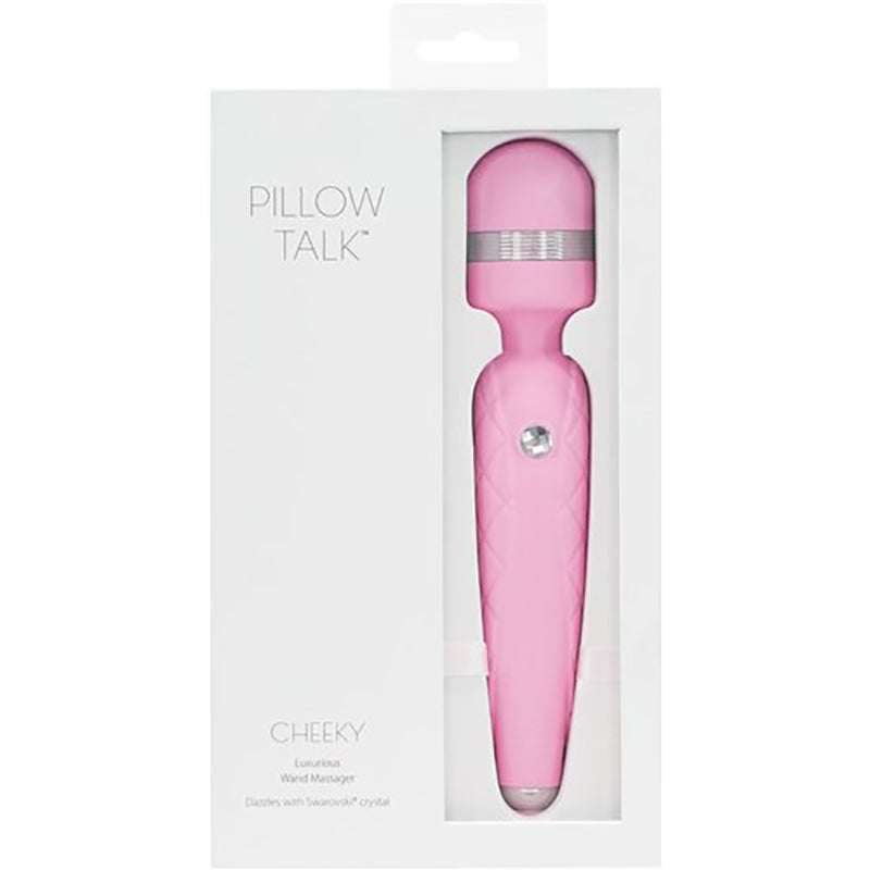 Pillow Talk Cheeky Wand Pink - Red Garter