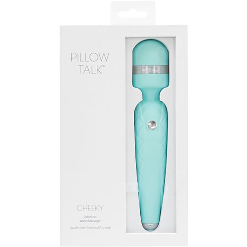 Pillow Talk Cheeky Wand Teal - Red Garter