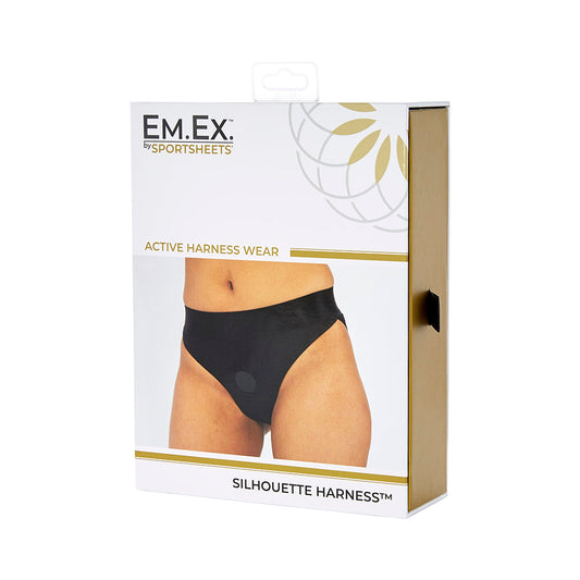 Sportsheets Em.Ex. Silhouette Harness XS - Red Garter
