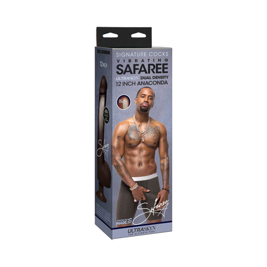 Signature Cock Safaree Anaconda 12 in - Red Garter